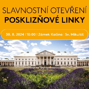 Pozvánka na slavnostní otevření rozšířené posklizňové linky ve Sv. Mikuláši